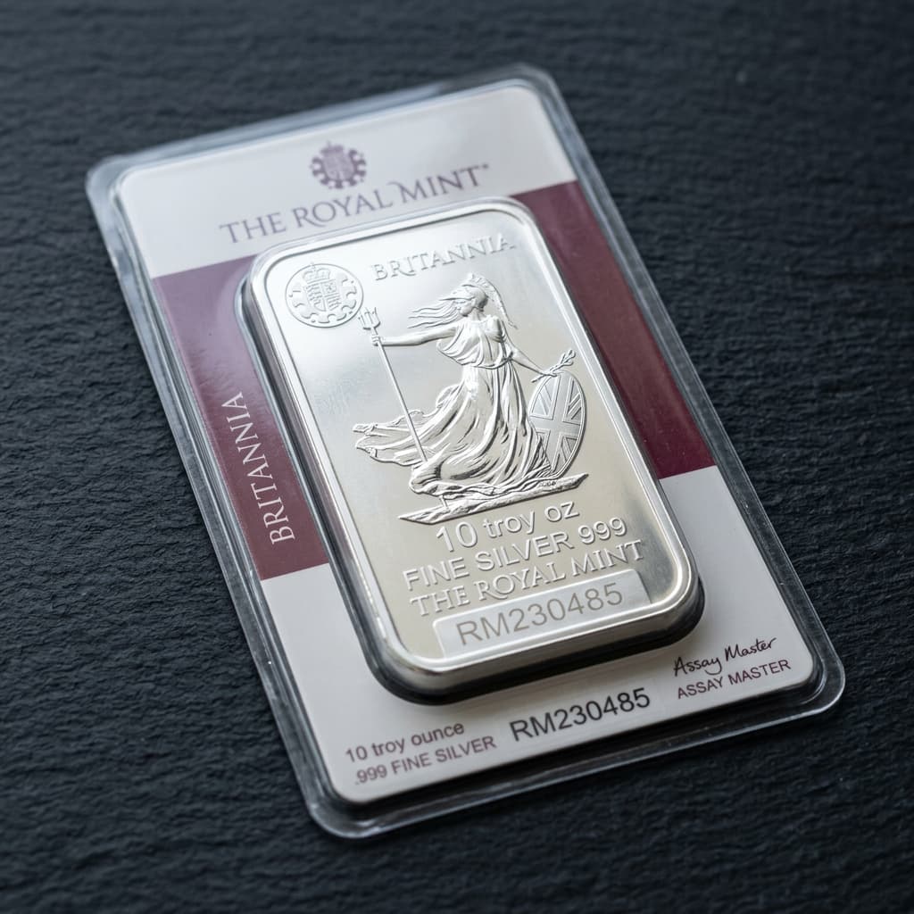 10 oz Silver Britannia Bar